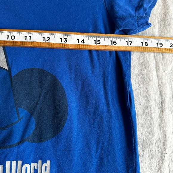 DISNEY WALT DISNEY WORLD MICKEY HAT SHORT SLEEVE T-SHIRT SZ LARGE - Picture 5 of 7